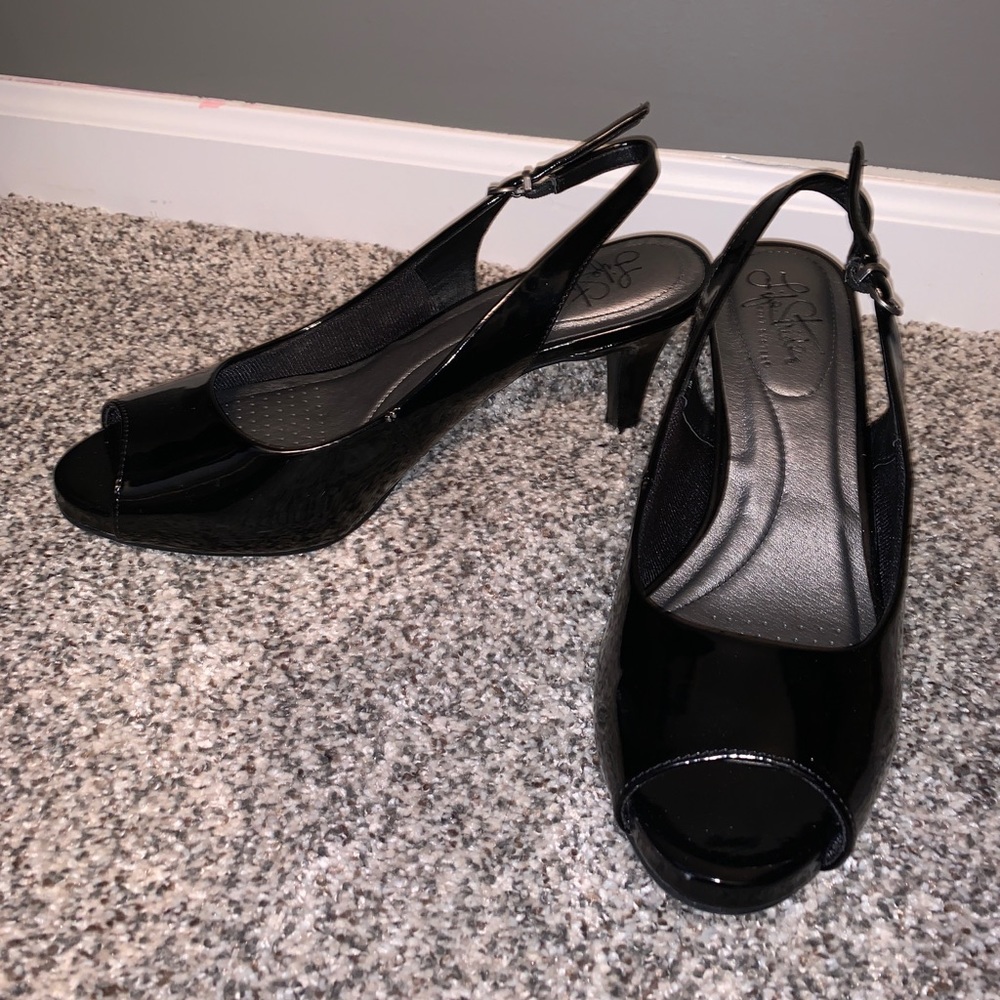 Black heels
